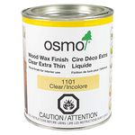 Osmo Wood Wax Finish Clear Extra Thin Oil .75L