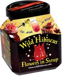 Wild Hibiscus Flowers in Syrup - 8.8 oz (250 g)