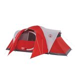 Coleman Bristol 8-Person Caping Tent, Modified Dome Camp Tent with Hinged Door for Camping, Festivals, Backyard, Sleepovers