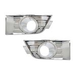 For Ford Edge Fog Light Cover 2007 08 09 2010 Pair Driver Passenger Side For FO1038107 + FO1039107