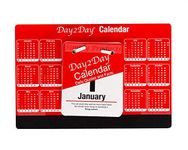 2025 Day to Day Desk Top Stand Up Tear Off Block Calendar/Planner - Daily Quotes & Facts (Stand Alone Calendar SMP3868)