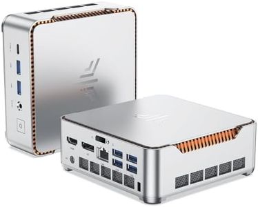 NiPoGi E2 Mini PC W-11 Pro,Ιntel Alder Lake-N97 (fino a 3,6 GHz), 16GB DDR4 1TB M.2 SSD Mini Desktop Computer 4K@60Hz Dual Display, HDMI 2.0, DP, Dual WiFi, Supporto VESA per scuola, ufficio