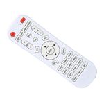 Socobeta Remote Control Universal Remote Controller Wireless Remote Control Replacement for Projector White