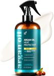 Artnaturals Thermal Hair Protector Spray - (8 Fl Oz / 236ml) - Heat Protectant Spray against Flat Iron Heat - Argan Oil Preventing Damage, Breakage and Split Ends - Sulfate Free (ANHA-0801)