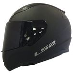 LS2 FF353 Rapid II Ece22.06 Motorcycle Helmet Matt Black with Dark Visor (XXL)