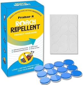 Prahar-X 12 PIC Natural Insect Control Cockroach Killer Repellent Gel Kit for Kitchens, Bathrooms, and Cabinets, Cockroach Killer Gel, Roach Repellent for Cockroach, Indoor Use. (12)