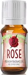 Good Essential - Professional Rose Fragrance Oil for Candles, Soap Making, Perfume, Diffuser - 0.33 fl oz, 10 ml - Candle Fragrance Oil - Rose Scented Diffuser Oil - Fragrance Oil Soap Making