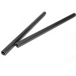 NICEYRIG 15mm Carbon Fiber Rod 12inch (30cm) Long for Rod Support System DSLR Shoulder Rig, Pack of 2