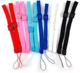 yueton 12pcs Universal Replacement Hand Wrist Strap Wristlet Wristband with Lock for Wii Remote Controller Mobile Phone MP3 Digital Camera