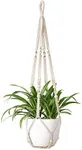 Mkono Macrame Plant Hanger Indoor H