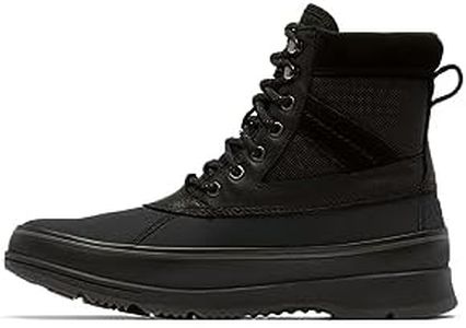 Sorel ANKENY II BOOT WATERPROOF Men's Casual Winter Boots, Black (Black x Jet), 10.5 UK