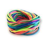 2mm Rattail Satin Cord - Rainbow - 10m