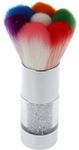 SHILLS PROFESSIONAL Colorful Nail Dusting Brush Nail Art Dust Remover Brush Acrylic Uv Nail Gel Powder Tool Multicolor