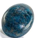 KALIFANO Blue Apatite Palm Stone wi