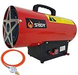 Sridy 50KW Portable Propane LPG Gas Heater Industrial Workshop Space Fire Electric