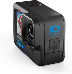 GoPro HERO10 Black Waterproof Action Camera – 5.3K60 Video, 23MP, Dual Screens