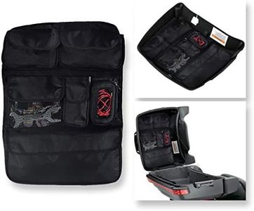 YHMTIVTU Tour Pak Pack Lid Organizer Tool Bags Fit For Harley Touring Ultra Classic King 1993-2020