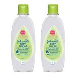 Johnson's Baby Hair Oil 200ml (Pack of 2)