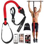 INTENT SPORTS Pull Up Assist Bands - Assistance and Resistance Bands for Pull-Up, Fitness, Body Stretching, Mobility Work, Weightlifting, Powerlifting, Heavy Duty, Single/Set, Exercise Videos, eBook