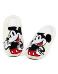 Disney Mickey Mouse Womens Slippers Clubhouse Character Kidult Merchandise Grey Mule Slippers For Ladies Indoor Footwear