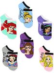 Disney Princess Girls Teen Women's 6 pack Socks Set