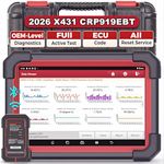 LAUNCH X431 CRP919EBT Elite OBD2 Scanner, 2025 Wireless Bidirectional Scan Tool with ECU Coding, CANFD & DOIP, FCA AutoAuth, 35+ Reset Functions, V.A.G Guided, Full System Diagnostic for All Vehicles