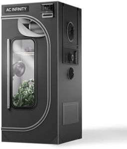AC Infinity CLOUDLAB 722, Advance Grow Tent 2x2, Thickest 1" Poles, 2000D Mylar Canvas, Lab-Tested Highest Reflectivity, Largest Zipper Window, Controller Mount Plate, 24" x 24" x 72" Indoor Growing