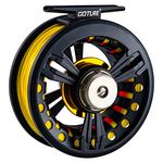 Matymats Fly Fishing Reel,5/6 7/8 Fly Reel，Fly Reel with Line,Fishing Reel，Fly Fishing Reel Left/Right Hand,Fly Reel Large Arbor for Trout Bass Carp Pike Panfish