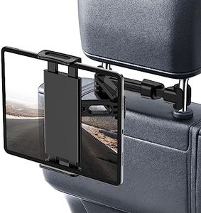 LIPJISL Supporto Tablet Auto Supporto Tablet Poggiatesta Auto Universale Porta Tablet per Auto Sedili Posteriori Rotazione 360 Gradi Estensibile per Tablet Smartphone iPad