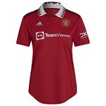 adidas Manchester United 22/23 Home Women's Jersey, Red, Medium