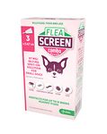 FLEA SCREEN combo Small Dog (3 Pipettes): Flea Treatment for Dogs - Kills Fleas, Flea Eggs & Ticks - Provides 12 Weeks Flea and Tick Treatment for Small Dogs (2-10kg) & Puppies over 8 weeks old.