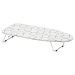 Ikea 4260179723254 JÄLL Table top Ironing Board - Polyester, white, 73cm x 32cm x 13cm.