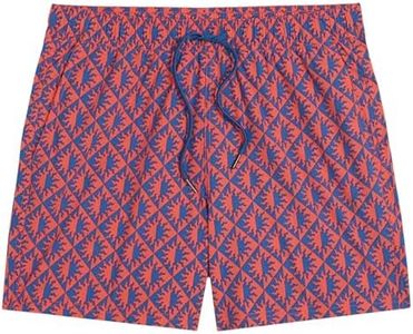 Fair Harbor Bungalow Trunk –– Men's Swim Suits with Liner, 5-inch Inseam –– Anti-Chafe, Relaxed-fit Swim Trunks