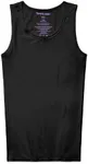 Tommy John Men's Cool Cotton 2.0 Tank Top - 1 Pack - Stay Tuck Design - Soft Comfortable Undershirt Tee (Black, Large)