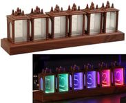 Nixie Tube Clock Walnut Digital Clo