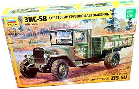 Zvezda 1/35 Scale ZIS-5V Soviet Truck (RR) Plastic Model Kit
