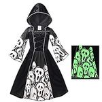 yolsun Skeleton Ghost Witch Costume