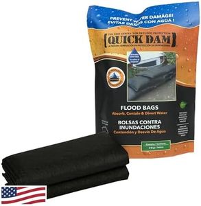 Quick Dam QD1224-2 Water Activated Flood Bags (2 Pack), Black, 2 Count