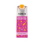 Funkin Passion Fruit Martini Pre-Made Cocktail Mix 1 Litre (Case of 6) | Cocktail - Just Add Spirits, Perfect For Parties