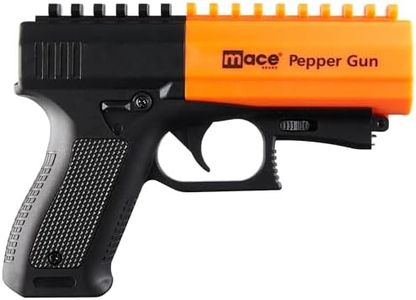 MACE BRAND Pepper Gun 2.0 with Strobe LED, Black