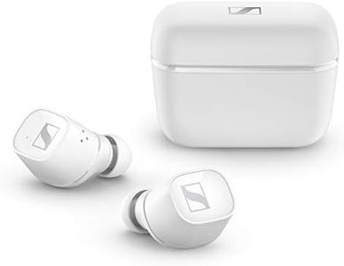 Sennheiser CX 400BT True Wireless Earbuds - Bluetooth In-Ear Headphones for Music and Calls - with Passive Noise Cancellation and Customisable Touch Controls, White