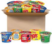 Kellogg's Breakfast Cereal in a Cup, Assortment Pack, Bulk Size (Pack of 24 Cups)