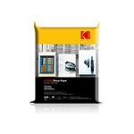 Kodak 180 GSM 4R (4x6) Glossy Photo Paper – Water Resistant, Pack of 100 sheets, Compatible with all Inkjet Printers