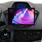 ACAVICA 13.1” QLED Sat Nav Android 15 Head Unit for Ford Transit Custom MK4 & Ford Tourneo Custom 2013-2017 Wireless CarPlay Android Auto, 8Core 4+64GB, 4G LTE, GPS Navi, FM/RDS, Bluetooth, HD Camera
