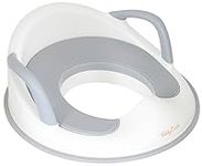 Babycurls Toddler Toilet Training Seat with Handles - Secure Fit, Anti-Slip Surface and Lightweight Portable Design for Stress-Free Kids Potty Toilet Training