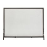 Uniflame, S-1154, Large Single Panel Olde World Iron Screen Finish Screen