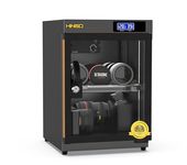 HINISO AD-30C Digital Display Dry Cabinet For Cameras - 34 Litres | Comes Up With BUILT-IN HYGROMETER For Humidity Control | Safe & Durable Lens Storage Box | Easy To Use & Multipurpose