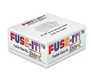 Fusible Clear Glass Squares 6 inch x 6 inch COE96-4 Pack - U-Fuse-ITS