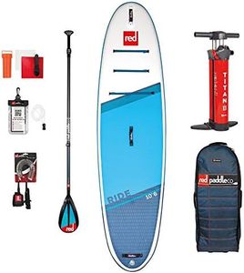 Red Paddle Unisex – Erwachsene 10’6″ Ride MSL + Carbon 50 Nylon Tabelle Sup Und Paddle, Mehrfarbig, Uni