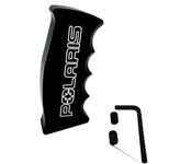 Custom Billet Pistol Grip Shift knob Shifter Polaris RZR Ranger Sportsman Made 6061 Aluminum (Black Anode)